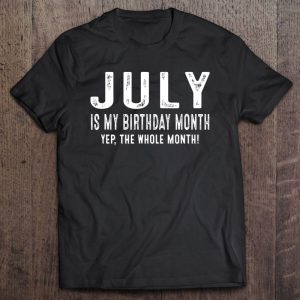 Its My Birthday July Birthday