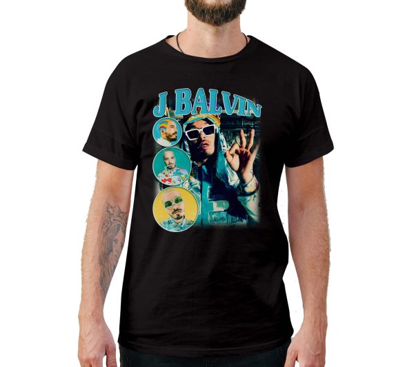 J Balvin Vintage Style T-Shirt