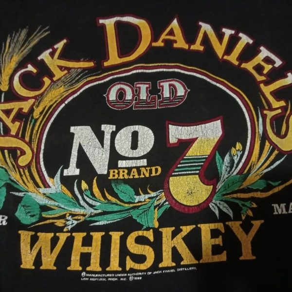 Jack Daniels Whiskey T-Shirt Sour Mash