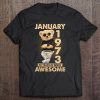 January 1973 50Th Birthday 2023 50 Years Of Being Awesome