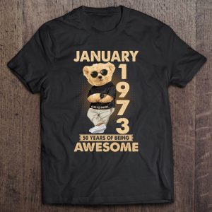 January 1973 50Th Birthday 2023 50 Years Of Being Awesome