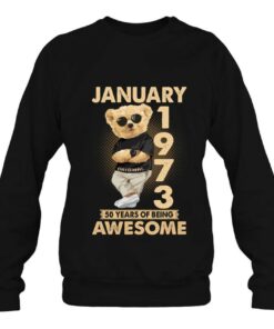 January 1973 50Th Birthday 2023 50 Years Of Being Awesome 4
