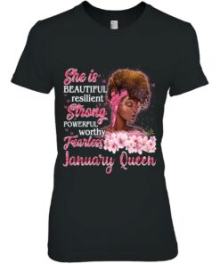 January Queen Womens Black Happy Birthday To Me Funny Gifts 1 January Queen Womens Black Happy Birthday To Me Funny Gifts 2