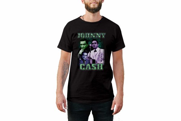 Johnny Cash Vintage Style T-Shirt