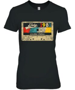 July 1981 Limited Edition Birthday Retro Cassette Tape 2