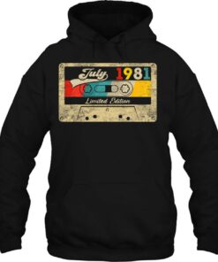 July 1981 Limited Edition Birthday Retro Cassette Tape 3