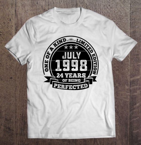 July 1998 25Th Birthday Gift 25 Years Of Being Perfected