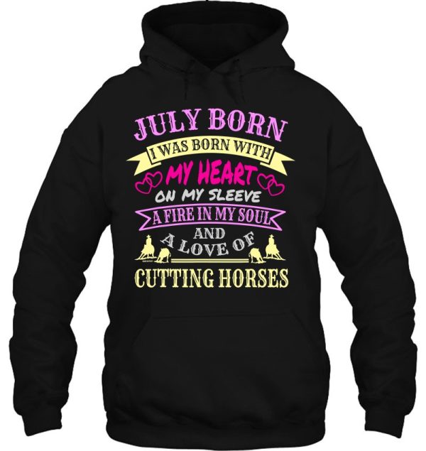 July Birthday Love Of Cutting Horses