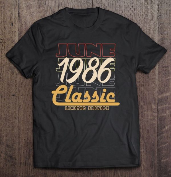 June 1986 Classic Limited Edition