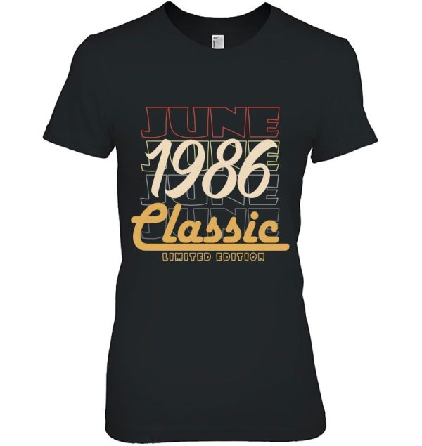 June 1986 Classic Limited Edition