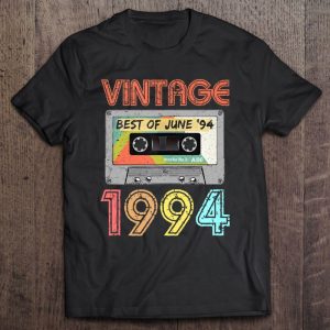 June 1994 28Th Birthday Shirt Retro Vintage 1994 Birthday Tank Top