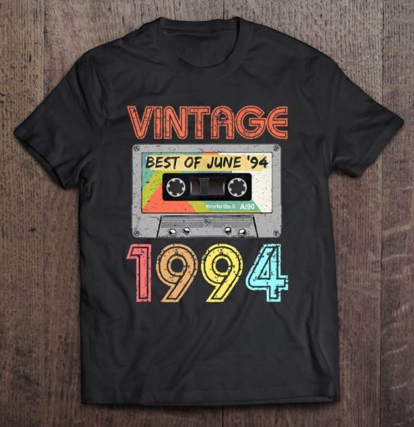 June 1994 28Th Birthday Shirt Retro Vintage 1994 Birthday Tank Top