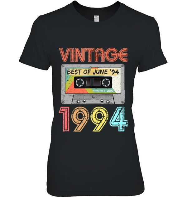 June 1994 28Th Birthday Shirt Retro Vintage 1994 Birthday Tank Top