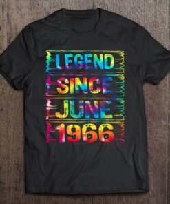 June 56 Years Old Since 1966 56Th Birthday Gifts Tie Dye 1
