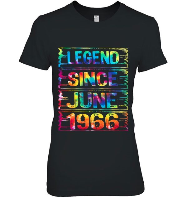 June 56 Years Old Since 1966 56Th Birthday Gifts Tie Dye