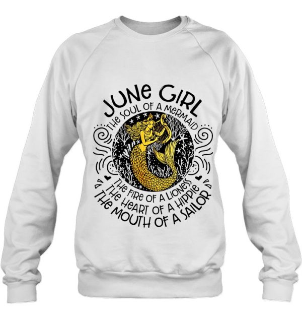June Girl The Soul Of A Mermaid The Fire Of A Lioness
