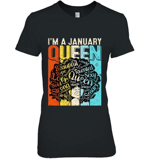 Juneteenth I’m A January Queen Proud Black History Melanin