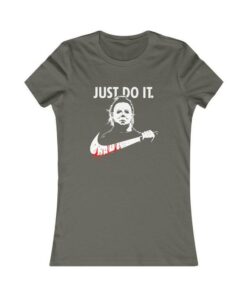 Just Do It Michael Myers Knife Nike Logo Halloween Series T Shirt 2
