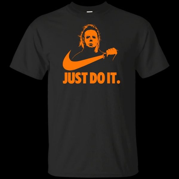 Just Do It Michael Myers T-Shirt Nike Gift For Horror Movie Lovers