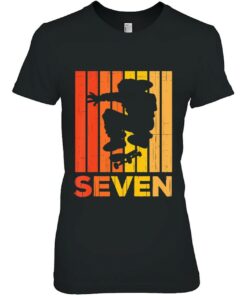 Kids 7Th Birthday Skater Boy Girl 7 Years Old Skateboarder 2