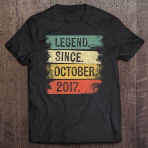 Kids Legend Since October 2017 5 Years Old 5Th Birthday Gifts