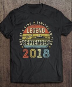 Kids Legend Since September 2018 5Th Birthday Gift 5 Years Old 1