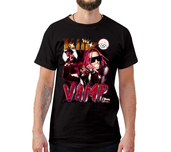 King Vamp Playboi Carti Vintage Style T-Shirt