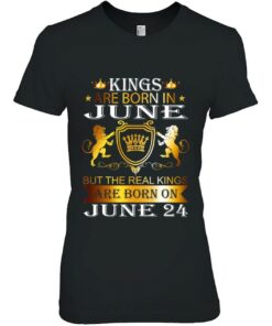 Kings Are Born On June 24Th Birthday Bday Men Boy Kid 1 Kings Are Born On June 24Th Birthday Bday Men Boy Kid 2