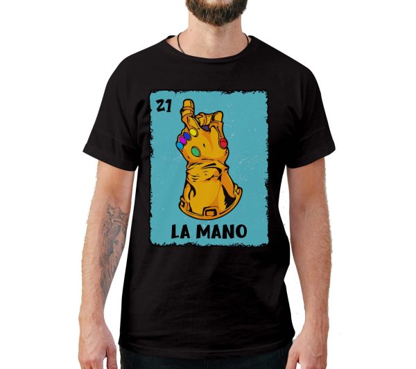 La Mano Loteria Card Style T-Shirt