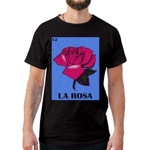 La Rosa Loteria Card Style T-Shirt