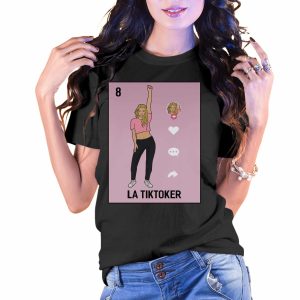 La Tiktoker Loteria Card Style T-Shirt