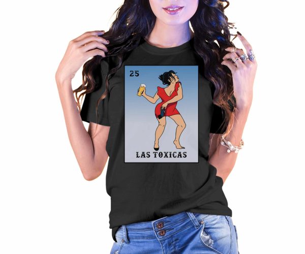 Las Toxicas Loteria Card Style T-Shirt