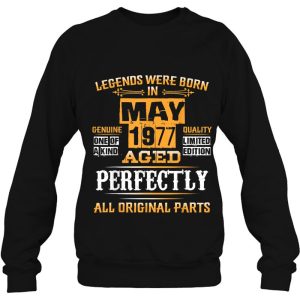 Legend Born In May 1977 46Th Birthday Tee For 46 Years Old 4