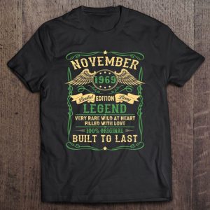 Legend Born November 1969 53Rd Birthday Gifts Funny