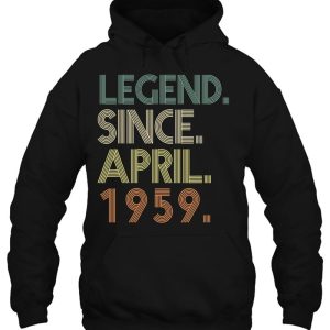 Legend Since April 1959 Born In April 64Th Birthday Vintage 3