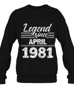 Legend Since April 1981 - 42Nd Birthday 42 Years Old 3 Legend Since April 1981 42Nd Birthday 42 Years Old 4