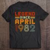 Legend Since April 1982 Men Women Vintage 41St Birthday