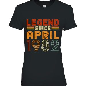 Legend Since April 1982 Men Women Vintage 41St Birthday