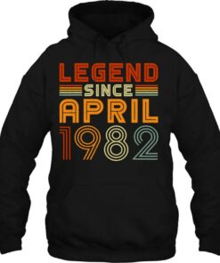 Legend Since April 1982 Men Women Vintage 41St Birthday 2 Legend Since April 1982 Men Women Vintage 41St Birthday 3