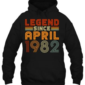 Legend Since April 1982 Men Women Vintage 41St Birthday 3