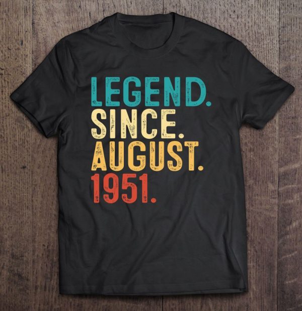 Legend Since August 1951 Birthday Party