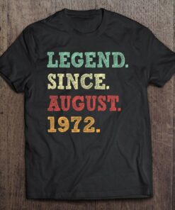 Legend Since August 1972 Awesome Since August 1972 Born 1972 1