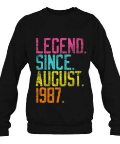 Legend Since August 1987 Bday Gifts 35Th Birthday 4