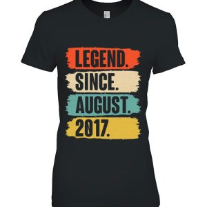 Legend Since August 2017 Birthday – Gift For 5 Years Old Boy