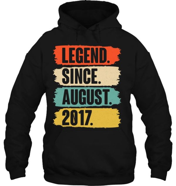 Legend Since August 2017 Birthday – Gift For 5 Years Old Boy