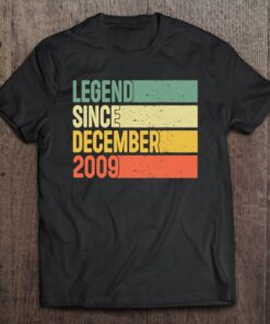 Legend Since December 2009 14Th Birthday Gifts 14 Years Old 1