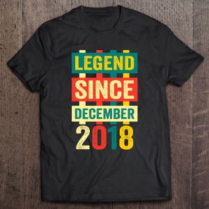 Legend Since December 2018 4 Years Old Shirt Bday Gift