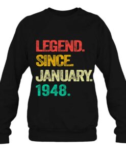 Legend Since January 1948 75Th Birthday Gift 75 Years Old Men 3 Legend Since January 1948 75Th Birthday Gift 75 Years Old Men 4