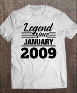 Legend Since January 2009 14Th Birthday 14 Years Old 1