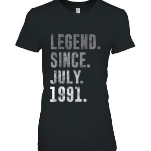 Legend Since July 1991 31St Birthday Vintage 1991 Birthday